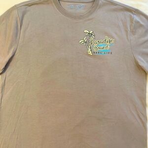Reel Life size Large men’s Light Brown Tee Shirt